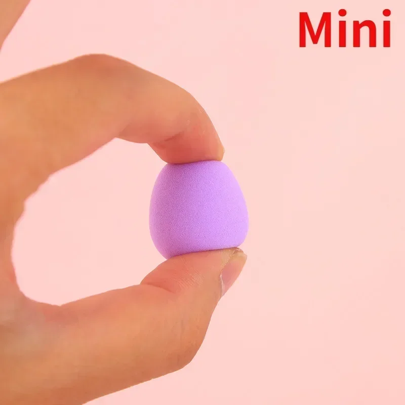 8Pcs Mini Beauty Egg Makeup Blender Cosmetic Puff Sponge per fondotinta Cream Concealer Make Up Blender Tool con scatola di immagazzinaggio