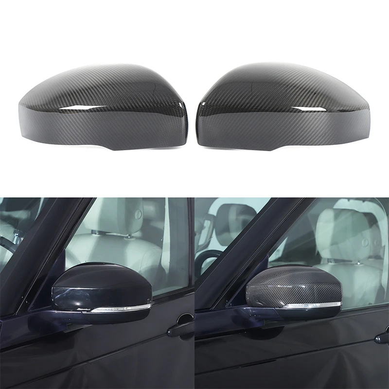 

Real Carbon Fiber For Land Rover Discovery 4 5 L462 Range Rover Vogue L405 Sport L494 Car Exterior Mirror Cover Car Accessories