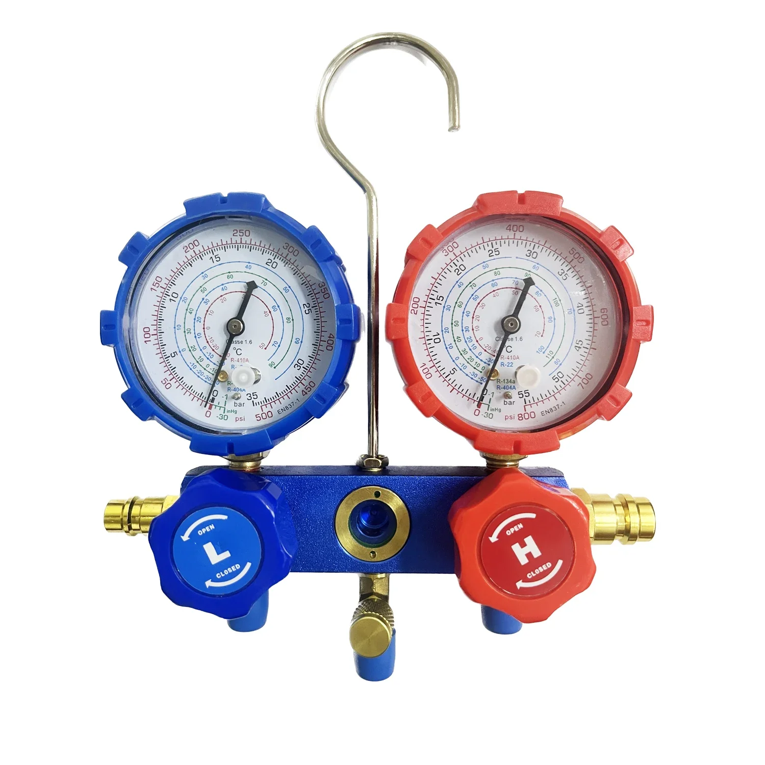 Auto Werkzeuge Set Kühlung Klimaanlage Krümmer Messgerät Wartung Werkzeuge Freon Zusatz lehre für R22 R-410A R-134a R-404A  1420