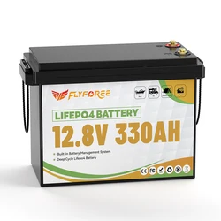 Best-sale 12V 100Ah 168Ah 180Ah 300Ah 330Ah LiFePO4 Iron Phosphate Energy Battery With Bluetooth BMS For RV Campers
