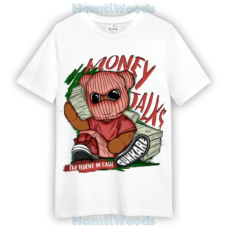 

Dunkare T-Shirt Money Talk, 13 Dune Red T-Shirt, To Match Sneaker Dune Red 13s, T-Shirt 1604 NCMD