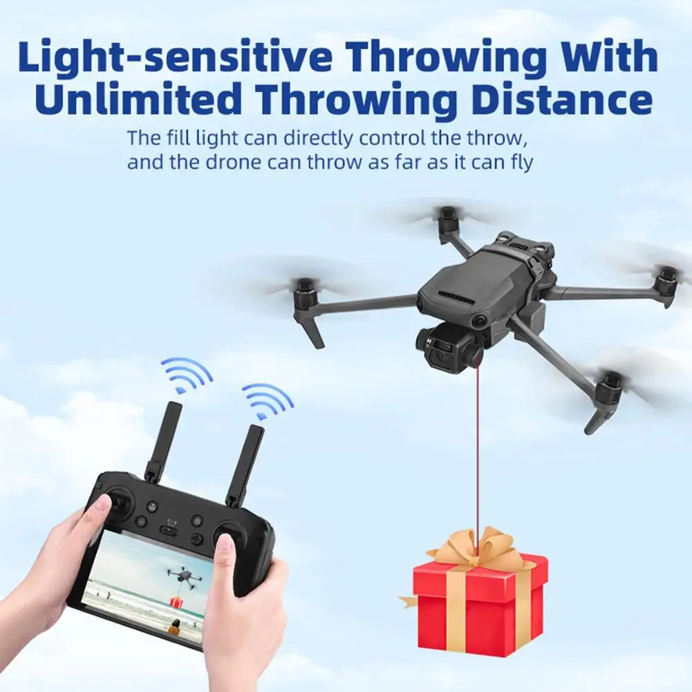 Air Throwing System For DJI Mavic 3 Pro Can Bear 500g Weight Used For Drone Proposal Classic Airdropper Remote Control Throwing