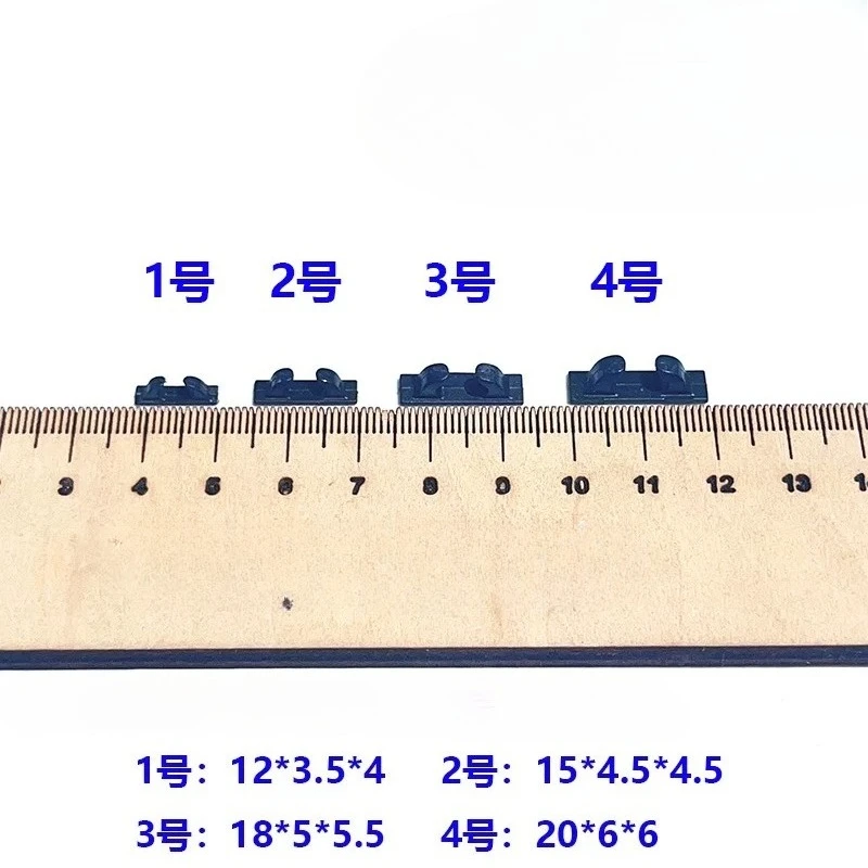 5PCS RC Simulated Boat DIY Resin Printing Fairlead Guide Hook Wire Cable Post Rope Hooks 18x5x5mm 15x4.5x4.5mm 12x3.5x4mm