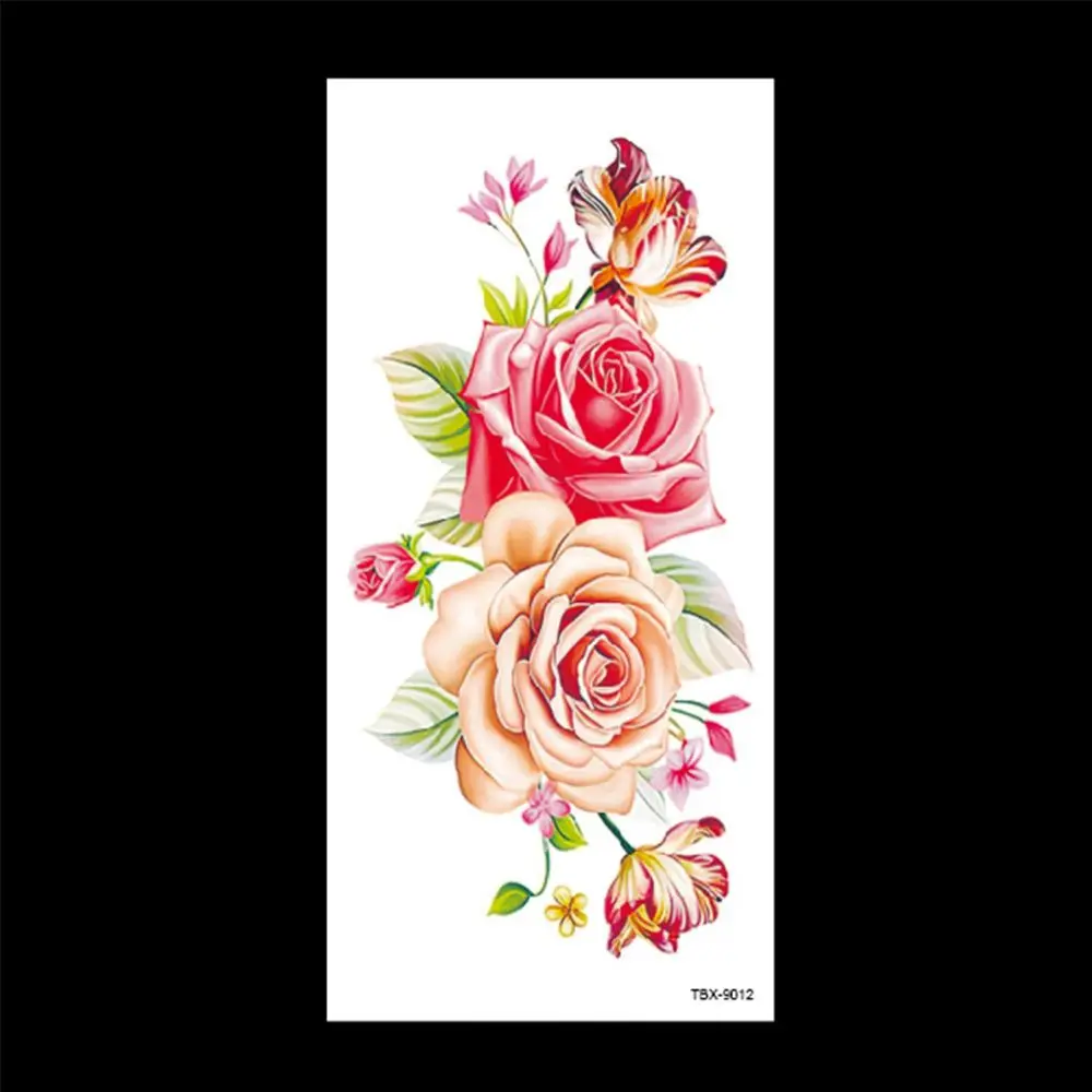 

Disposable Water Transfer Makeup Girl Sexy 3D Long lasting Beauty Arm Leg Art Body Art Fake Tattoos Temporary Tattoo Stickers