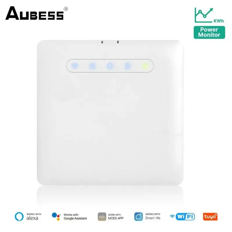 

TUYA Smart Zigbee/WiFi Thermostat For Electricity Monitoring Timing Energy Saving Heater Support ECOWATT Alexa Google SmartLife