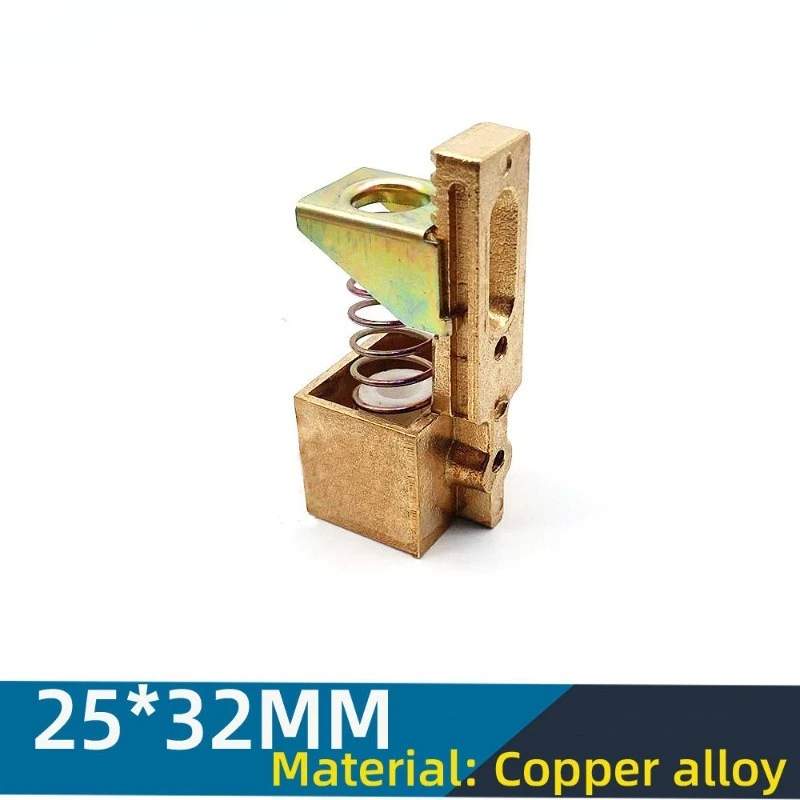 High Copper 4-Wire High Current Carbon Brush Assembly With Holder For Automatic Welding Positioner Ground Conduction