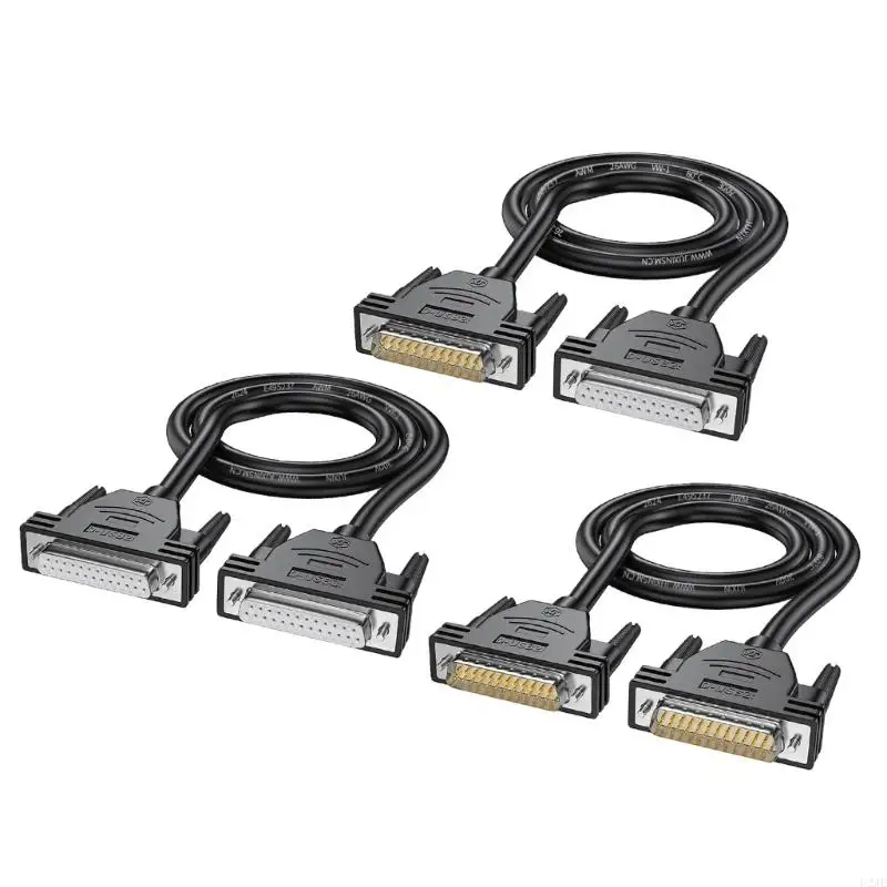 U2JE Copper DB25 Extension Cable Male/Female 25Pin Connection Cord Parallel Serial Port Computer Printer Data Line