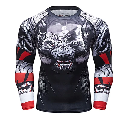 Camiseta de fitness e calças para homens, MMA Rashguard, Jiu Jitsu, Jersey, Sportsuit, ginásio Rash Guard, Sportsuit, UCF BJJ Boxing