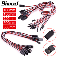 100mm 150mm 200mm 300mm 500mm Servo Extension Cable Servo Wire For RC Futaba JR Male to Female Servo Wire Connector