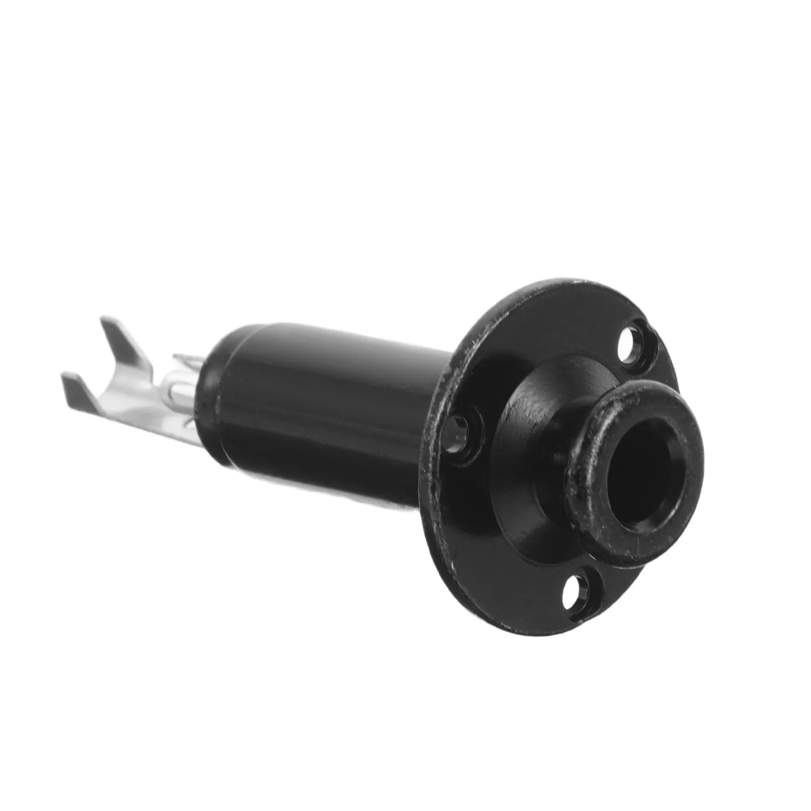 1Set Guitar Strap Button Endpin Jack Socket Acoustic Electric Bass Threaded Output Jack Replacement Mono Stereo Connector