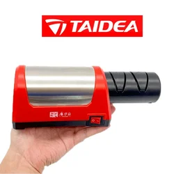 Tidea-電気ナイフ研ぎ器,プロの研ぎ石,600, 1000 #ダイヤモンド,セラミック台所用品,tg1031