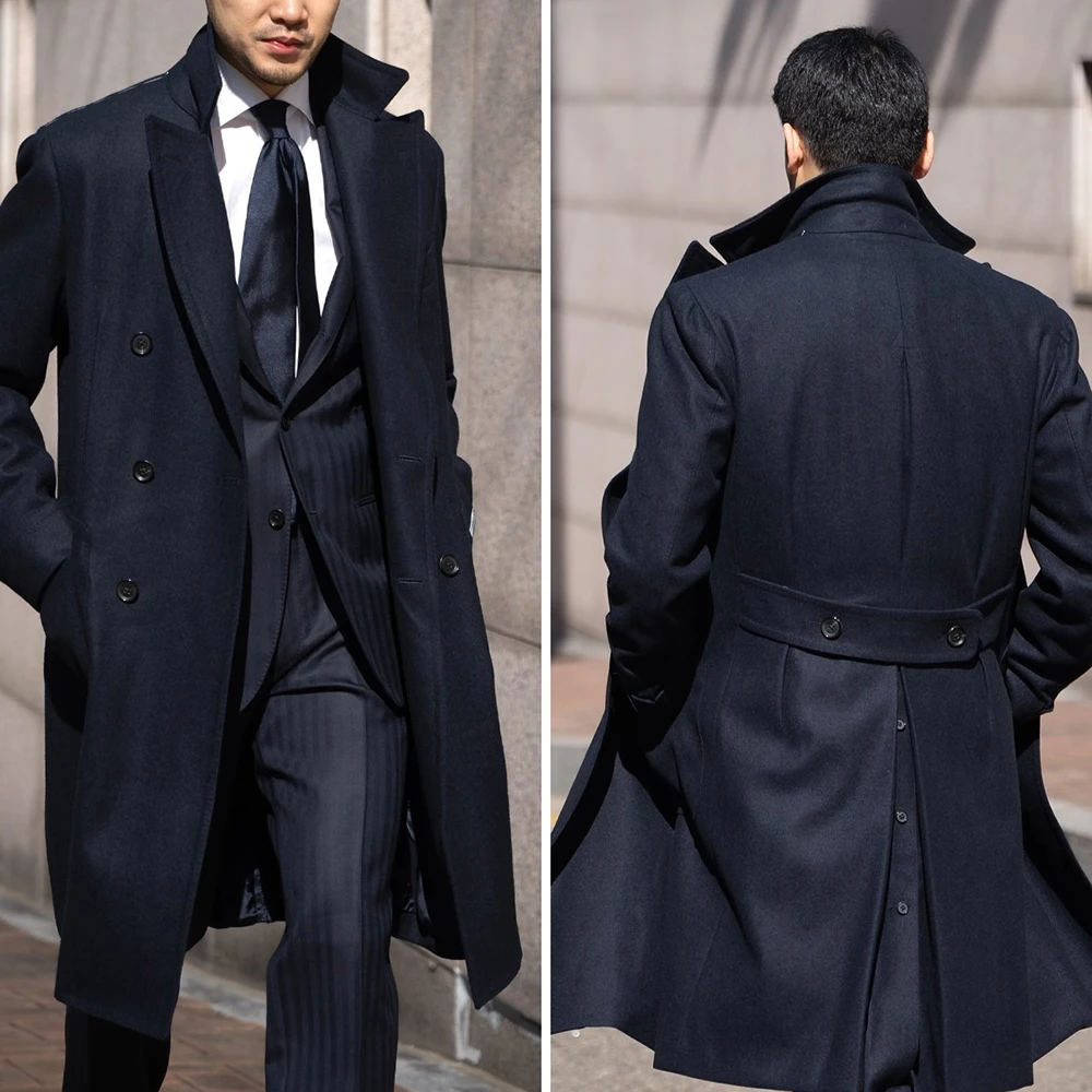 Large Men Formal Wear - 포멀 비즈니스 남성 재킷 더블 브레스티드