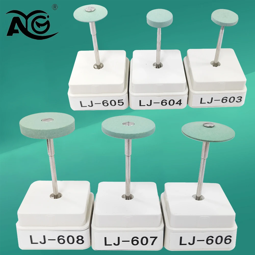 

AG 1Pcs Dental Diamond Polishing Burs Diamond Stones Zirconia Dentistry Grinding Cutter Dental Lab Drills Rotary Tools