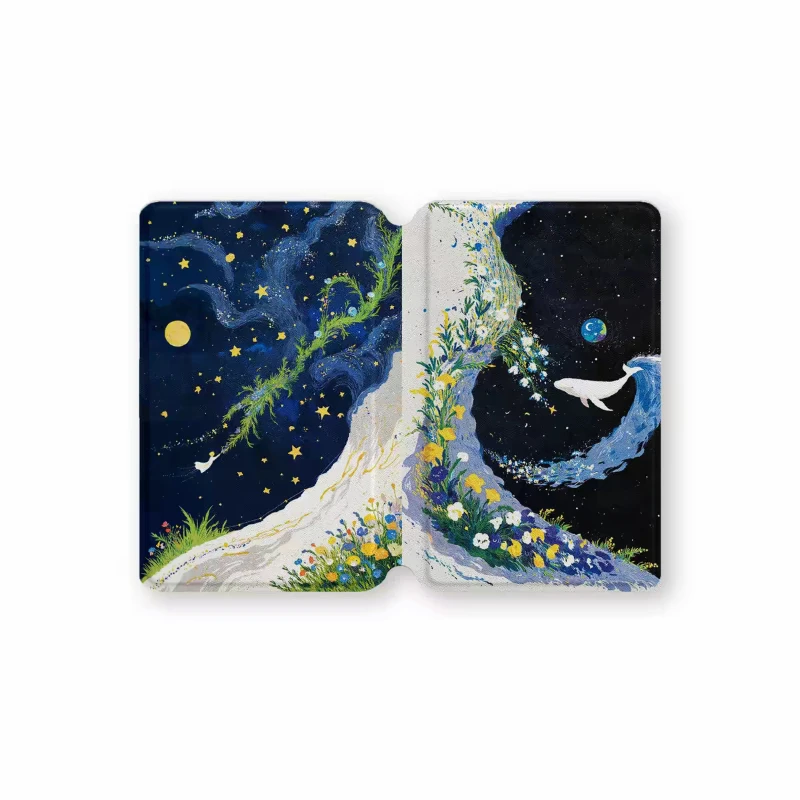 

XTEINK X4 E-book Reader Magnetic Case Full-wrap Anti-drop Protective Shell Transparent Soft Cover Custom for X4 E-Reader Gift 02