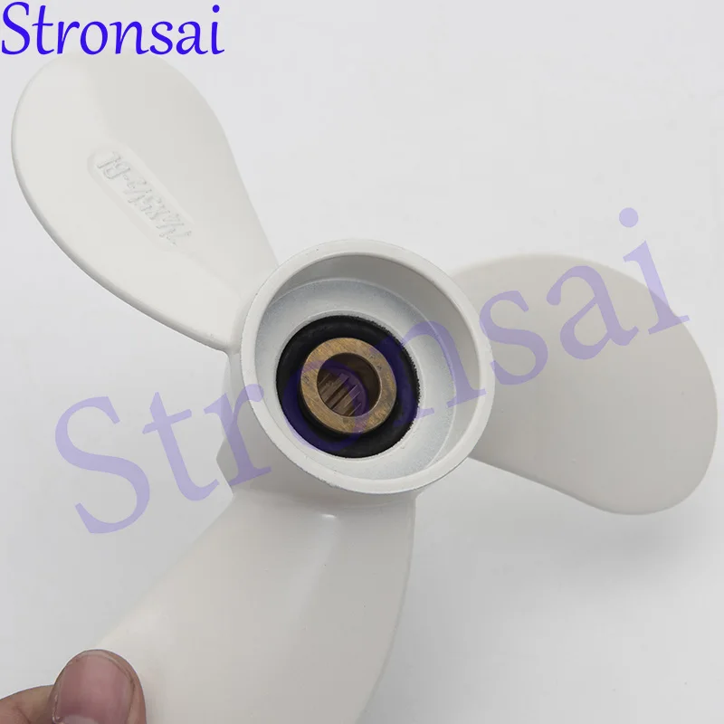 

646-45942-01-EL 6L5-45949-00-EL Пропеллер 3X7-1/4x5-1/2-BL для Yamaha Outbaord 2T 3HP 4T F2 F2.5 646-45942 6L5-45949