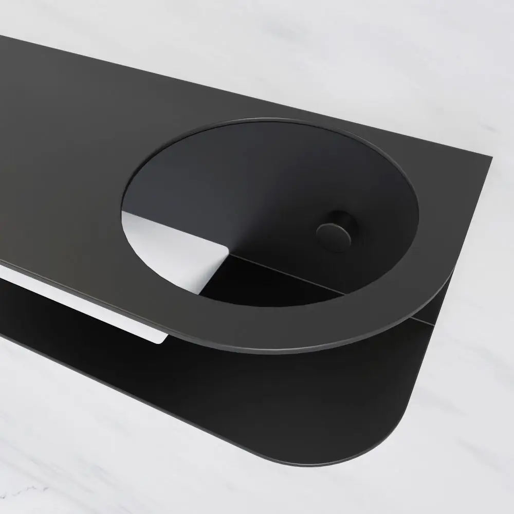 탄소강 화장지 홀더 벽걸이형 편리한 화장지 롤 홀더 방습 방진 화장지 보관함 가정용