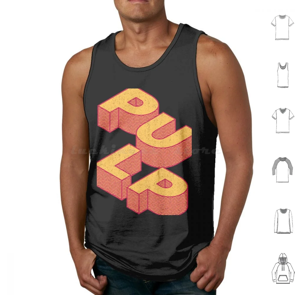 It's Pulp Tank Tops Print Cotton Pulp Fiction Tarantino Movie Film Quentin Tarantino Movies Fiction Pulp Cinema Quentin