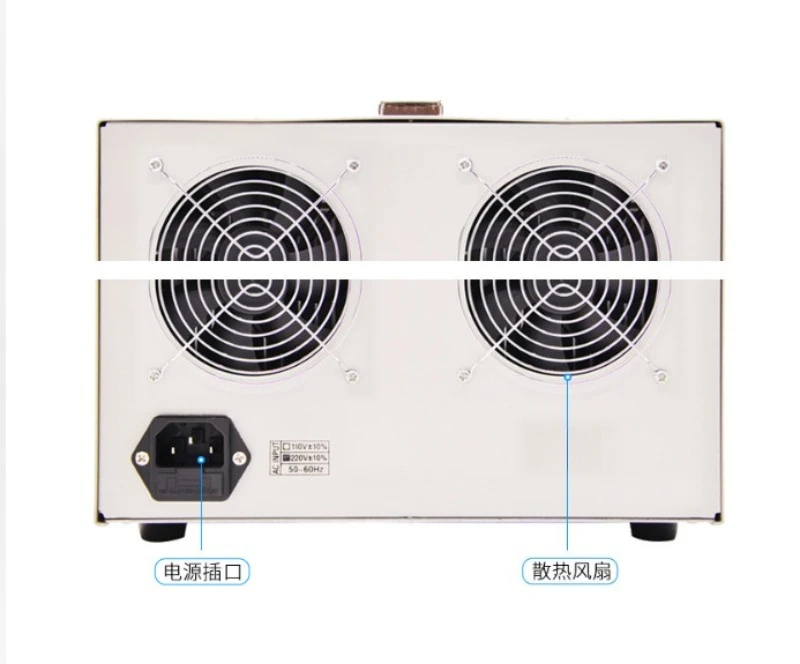 Dual‑Channel Adjustable DC Regulated Power Supply Digital Display Bench Power Source for Phone Laptop Repair Lab Experimental