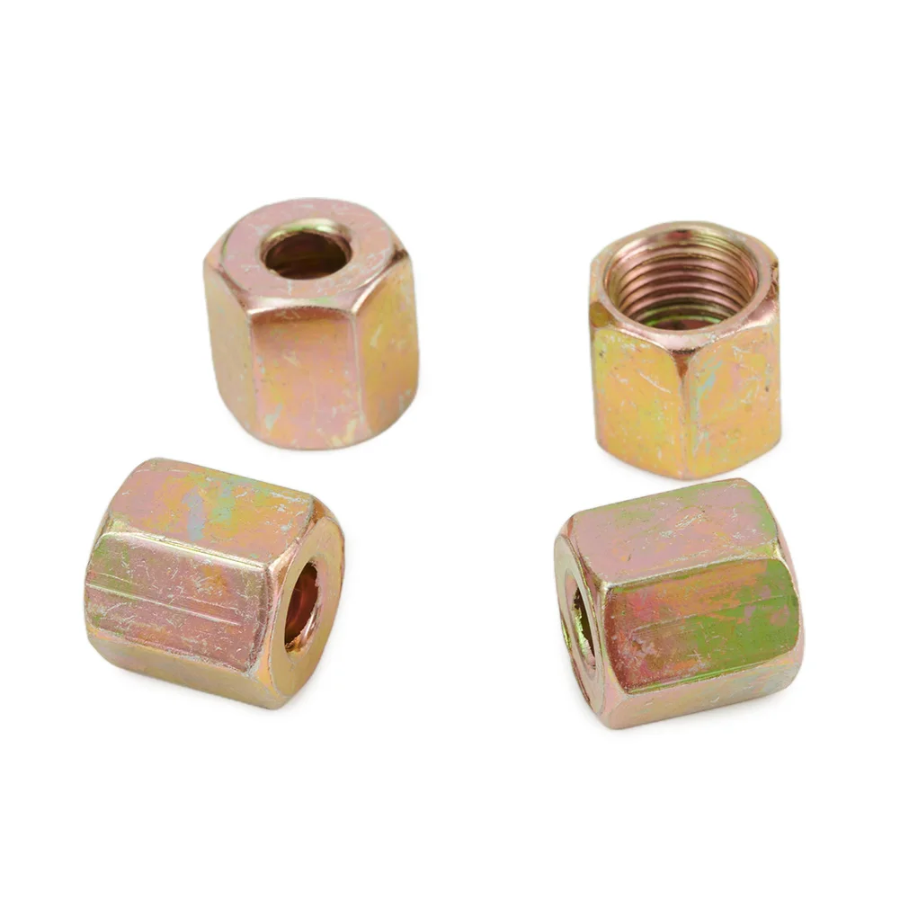 High Quality New Practical Brake Pipe Unions 6 Pcs Connectors Fittings For 3/16\\\