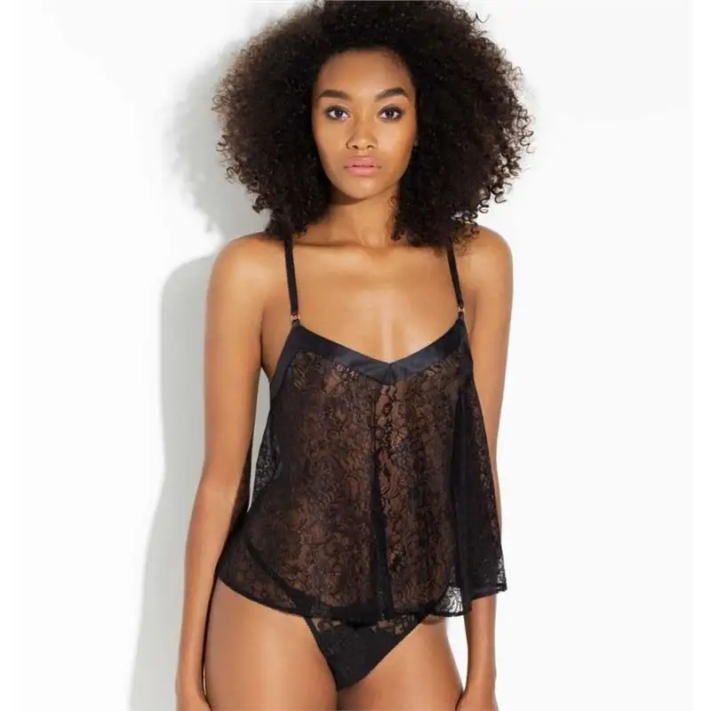 

Eaby Sexy Cute Strap+Pan Set 207 New Arrival Women's plus Size Dr PU Material Sexy Lingerie Set for Women