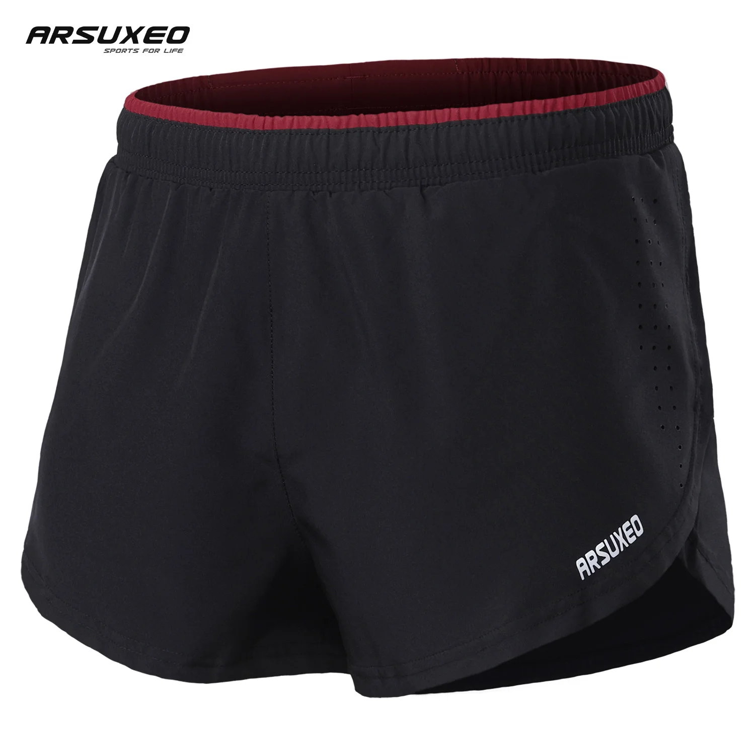 

ARSUXEO Sport Shorts Men 2 In 1 Running Shorts Gym Training Sportwear Quick Dry Fitness Workout Jogging Sports Pants Breathable