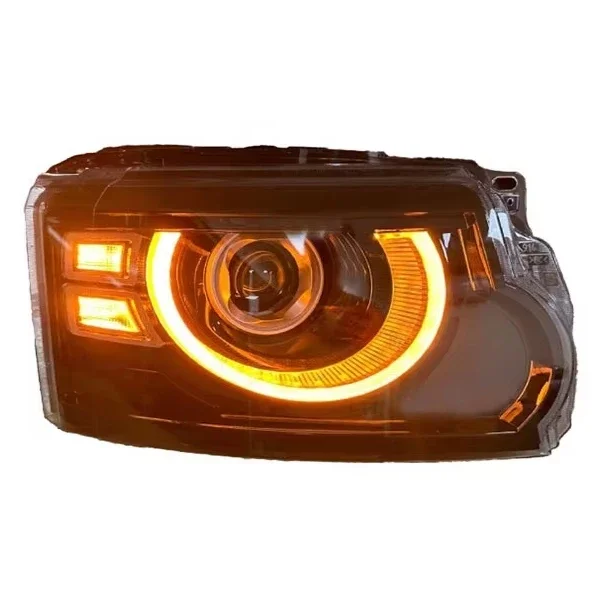 Suitable for Land Rover Discovery 4 Headlight Assembly 2014-2017 Modified LED Far and Near Light Lens Front Light