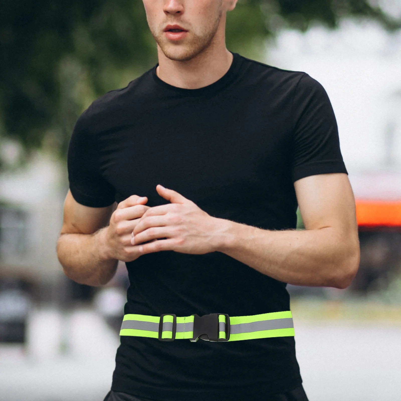 

5 Pcs Reflective Elastic Belt Night Walking Gear Bands for Running Straps Men Riding