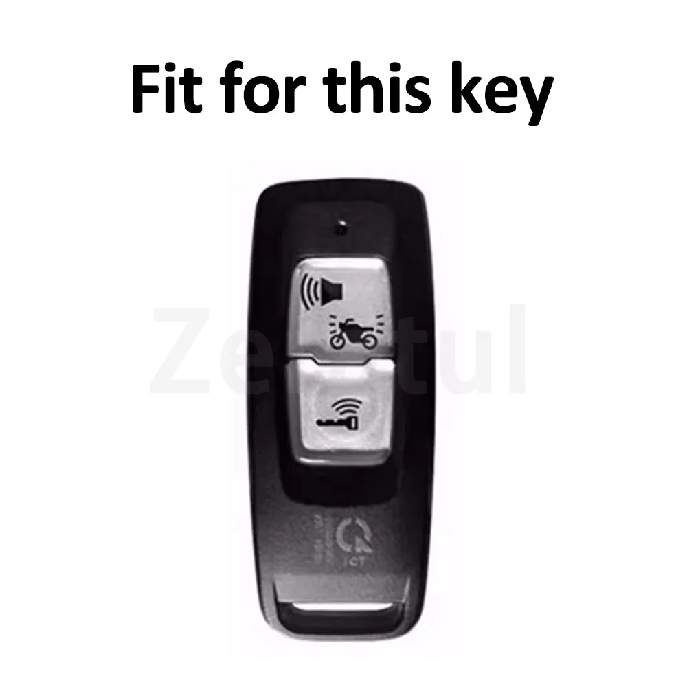 Gray TPU Keyless Shell Fob Holder Remote Key Cover Case Holder for Honda PCX 160 125 PCX125 PCX160 VISION SH350 ADV 150 350