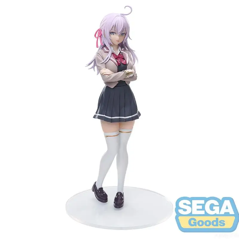 Original SEGA Luminasta Alya Sometimes Hides Her Feelings in Russian Alisa PVC Anime Figure Action Figures Model Toys