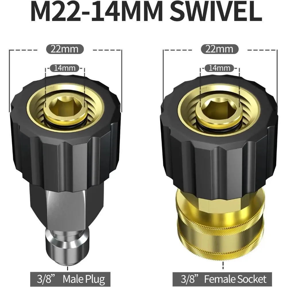 สายฉีดน้ําแรงดันสูง 100 ฟุต น้ําร้อนเย็น 248 ° F End Quick Connect 4800psi ลวดเหล็กเกรดอุตสาหกรรมทนหงิกถัก