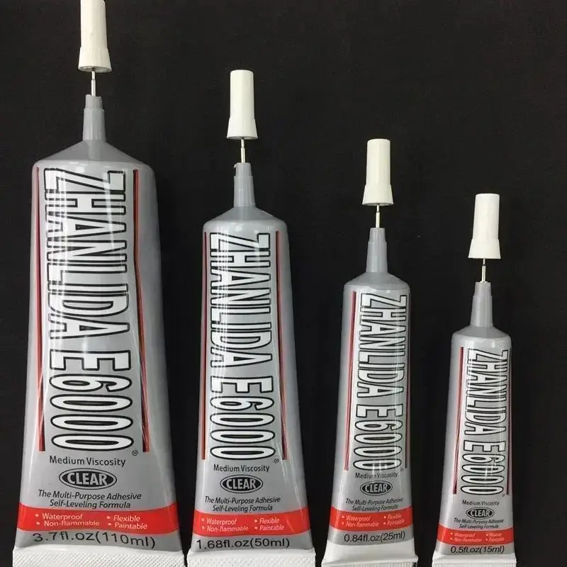 E6000 Glue DIY Crystal Rhinestones Craft Ziai Needles Epoxy Adhesive Strong Hotfix for Jewelry Tool Jewelry Clothes Crafts Glue