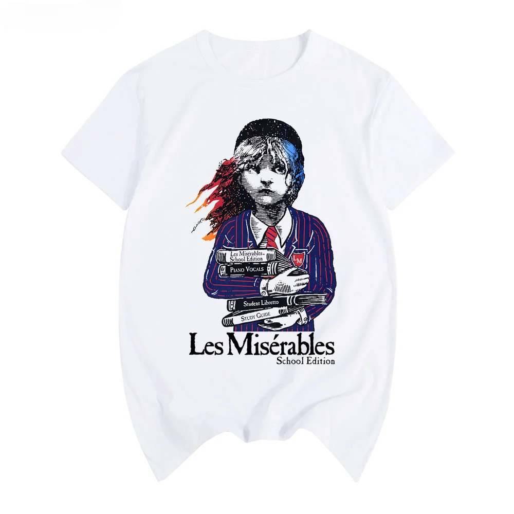 Les Miserables short sleeve T-shirt Cotton Men T shirt New TEE TSHIRT Womens unisex Fashion