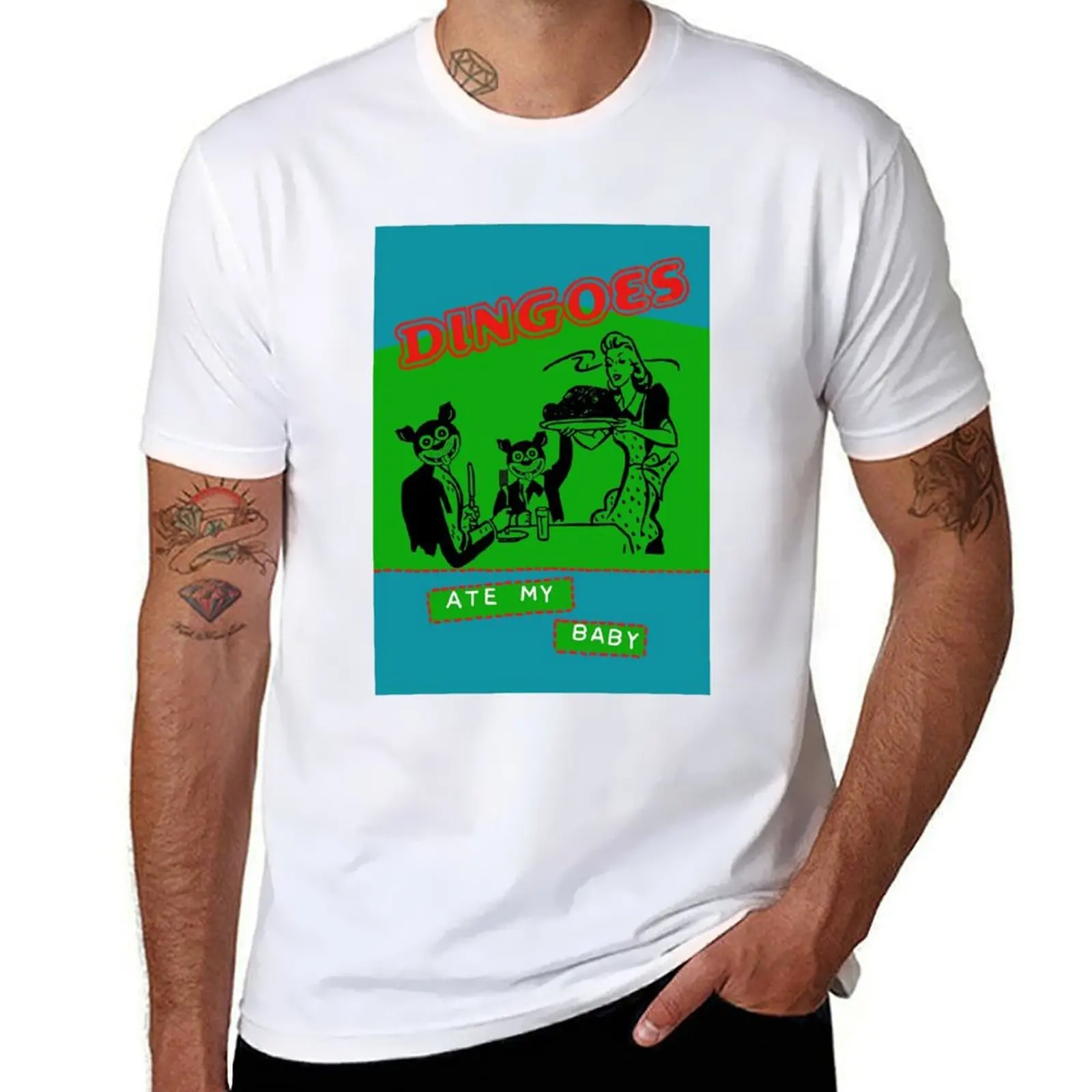 

shirts shirt T-Shirt 100 dingoessz man t t percent with for cotton prints