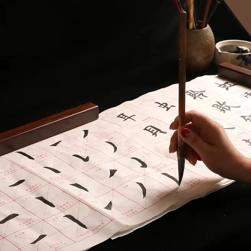 

Chinese Calligraphy Copybook Ou Style Copybook Adult Student Basic Stroke of Chinese Character Brush Calligraphy Tutorial Kaishu