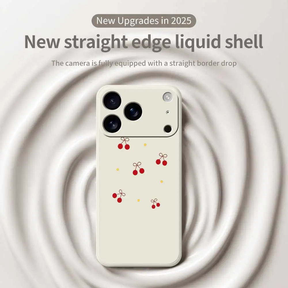 حافظة لهاتف آيفون 17 16 15 14 Pro Max Plus 11 12 13 Pro Max Mini XS Max XR X 7 8 Plus 16e غطاء سيليكون كابا