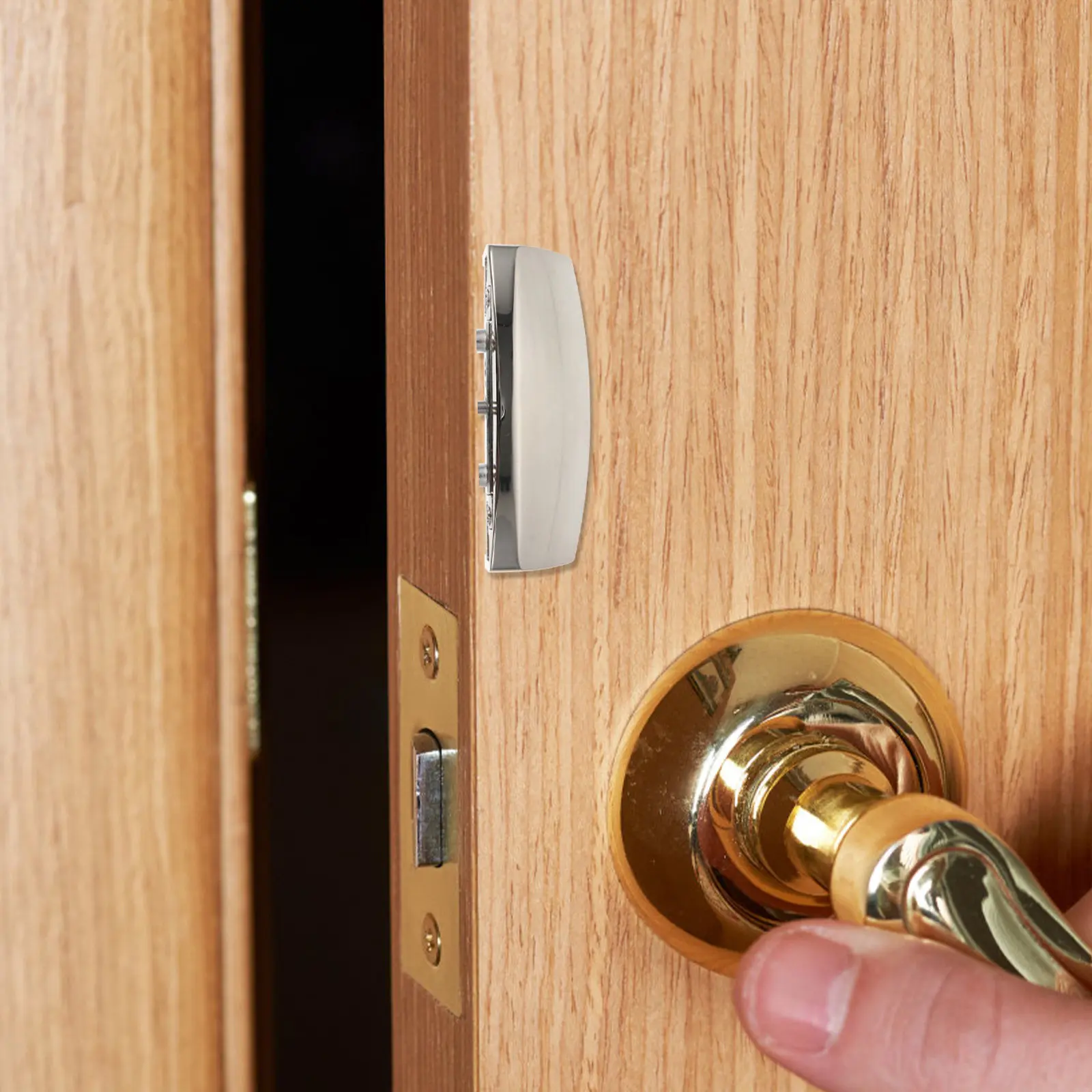 1Pcs Keyless Button Catch Lock Push Button Locks Flexible Lock for Camper Van Drawer Door Cabinet Furniture Boat