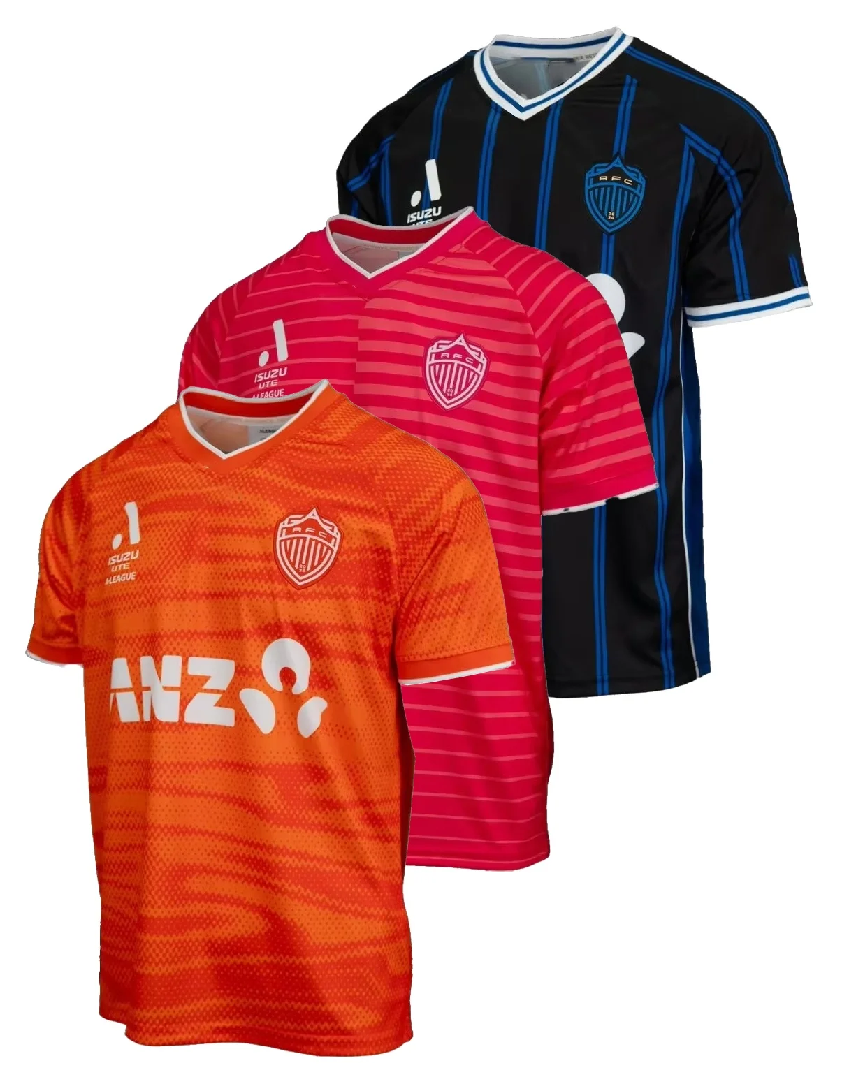 26 Australia A-Le Auckland Fc Match Training Football Jersey Autumn Sports Dry Quickly Men's T-Shirt Children Men Women Clothing