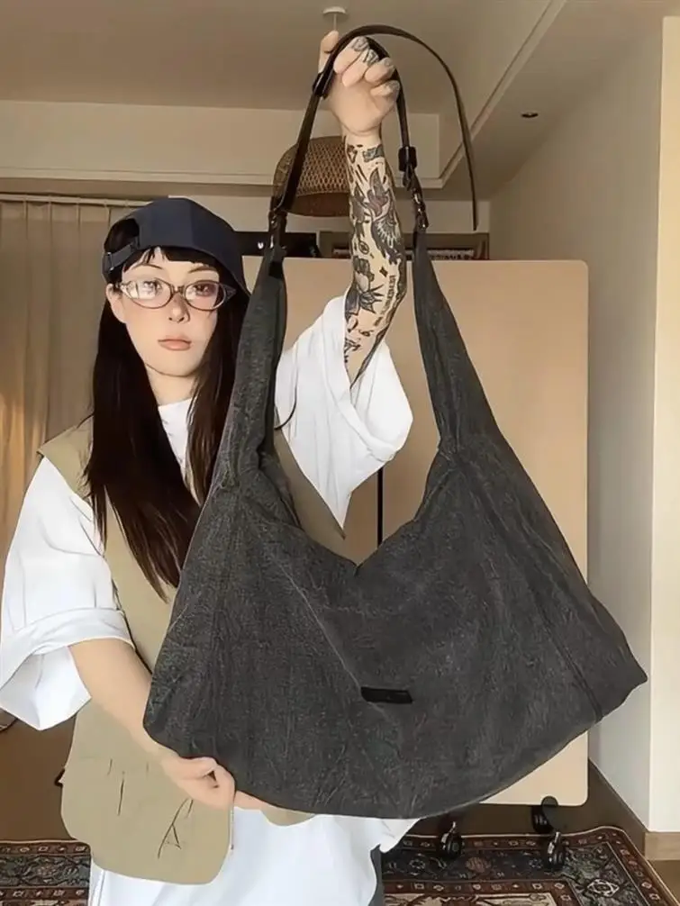 sac-fourre-tout-retro-en-toile-et-jean-style-decontracte-pour-le-quotidien-a-porter-a-l'epaule-ou-sous-le-bras-fermeture-eclair-grande-taille-couleur-unie