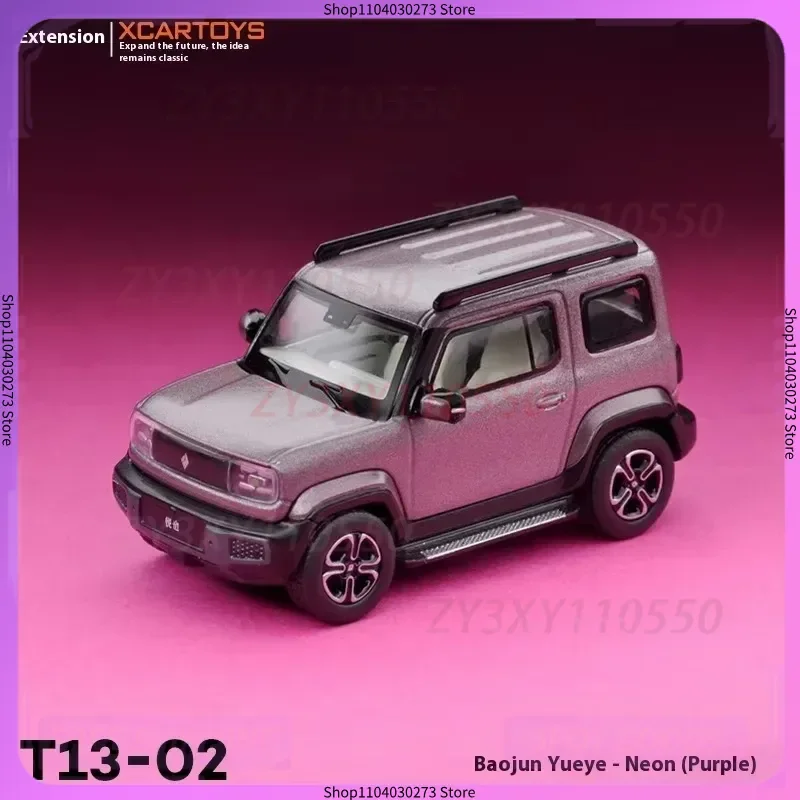 

Tuoyi Xcartoys Игрушечный автомобиль из сплава 1:64 Модель автомобиля T13-02 Неоновая настольная модная коллекция Орнамент Игрушка Подарок на день рождения
