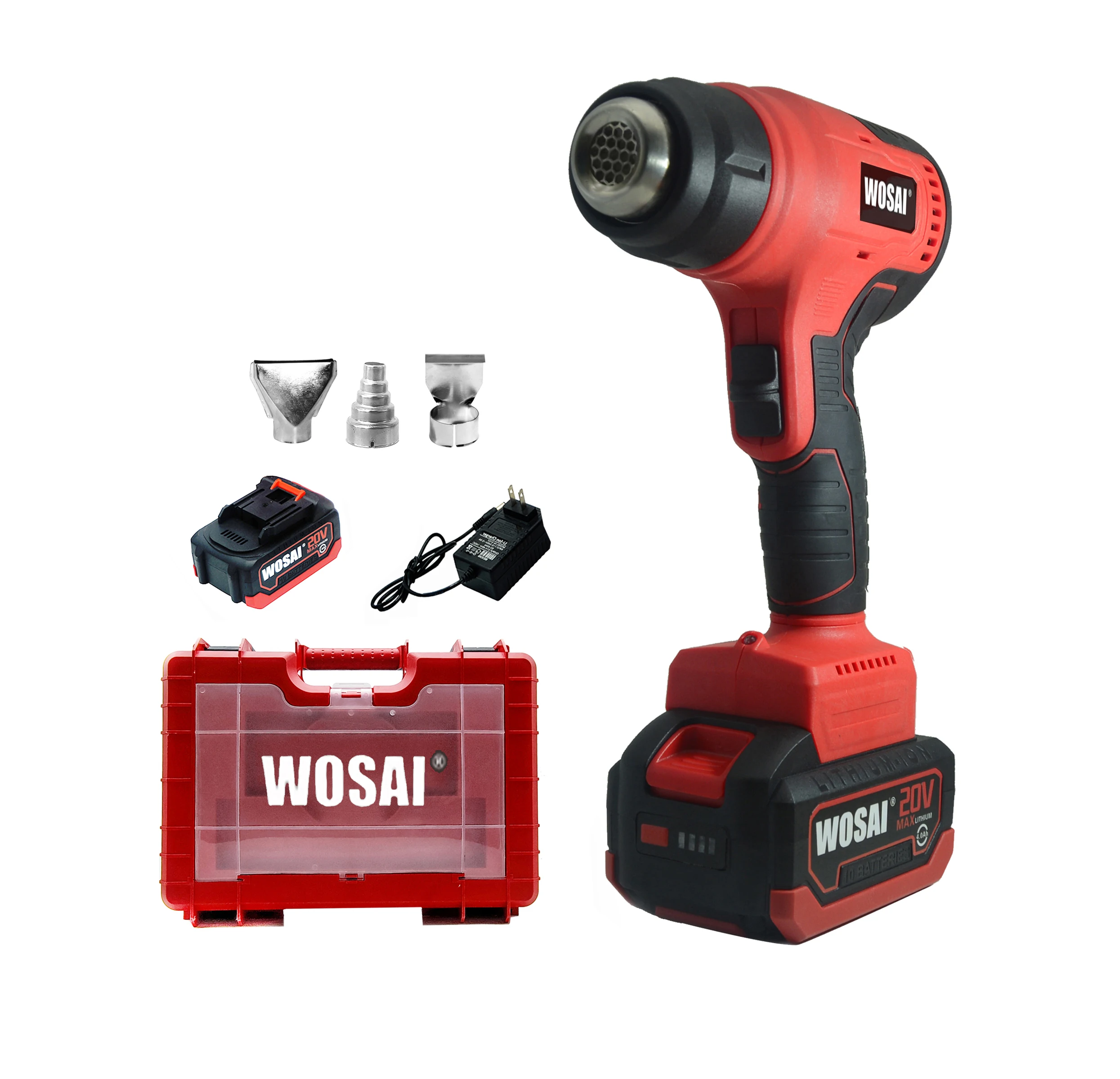 Battery Electric 20V Wireless Hot air Blower Car Wrap Heating Gun Cordless Heat Gun
