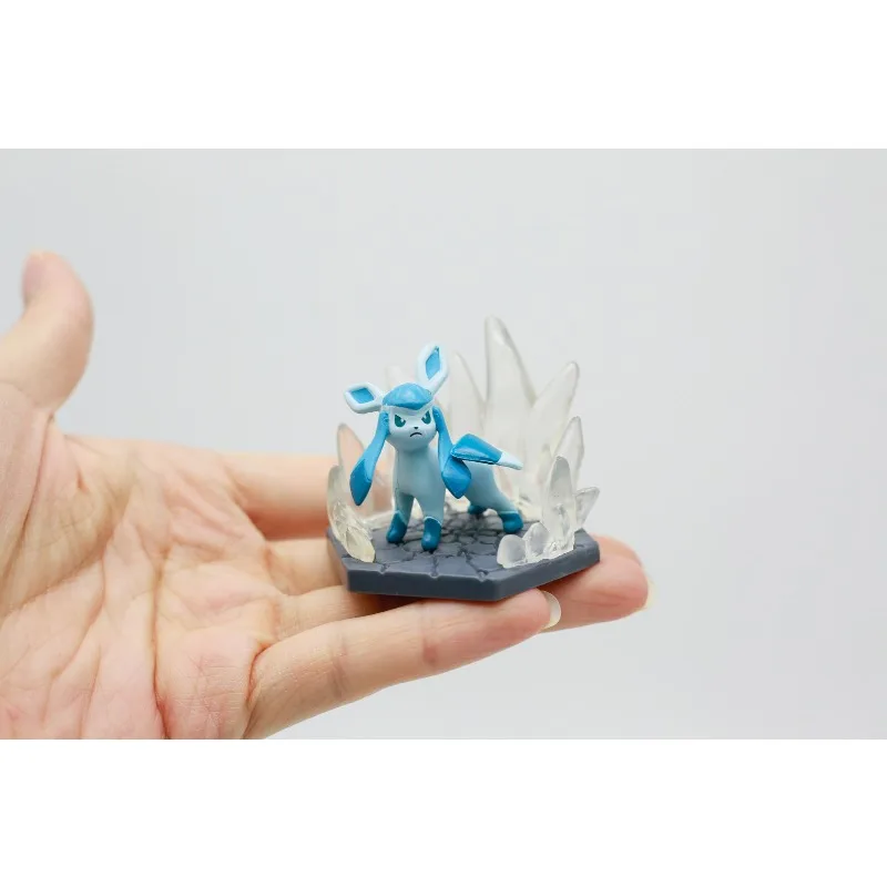 Pokemon Blind Box Toys Charcadet Flareon Glaceon Vulpix Fire Vs Ice Skills Battle Doll Model Toys Collect Ornaments - view 4