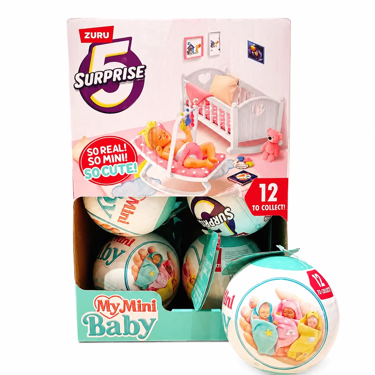 Baby Products Good Brand - ตุ๊กตาเซอร์ไพรส์มินิเบบี้ Zuru My Mini Baby Surprise