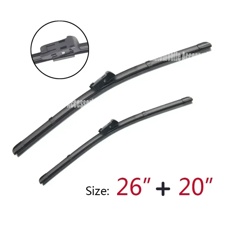 For Audi Q7 4M 2016-2023 Front Rear Windshield Wiper Blades Set LHD Windscreen Washer Arm Replacement Accessories 26 20 16