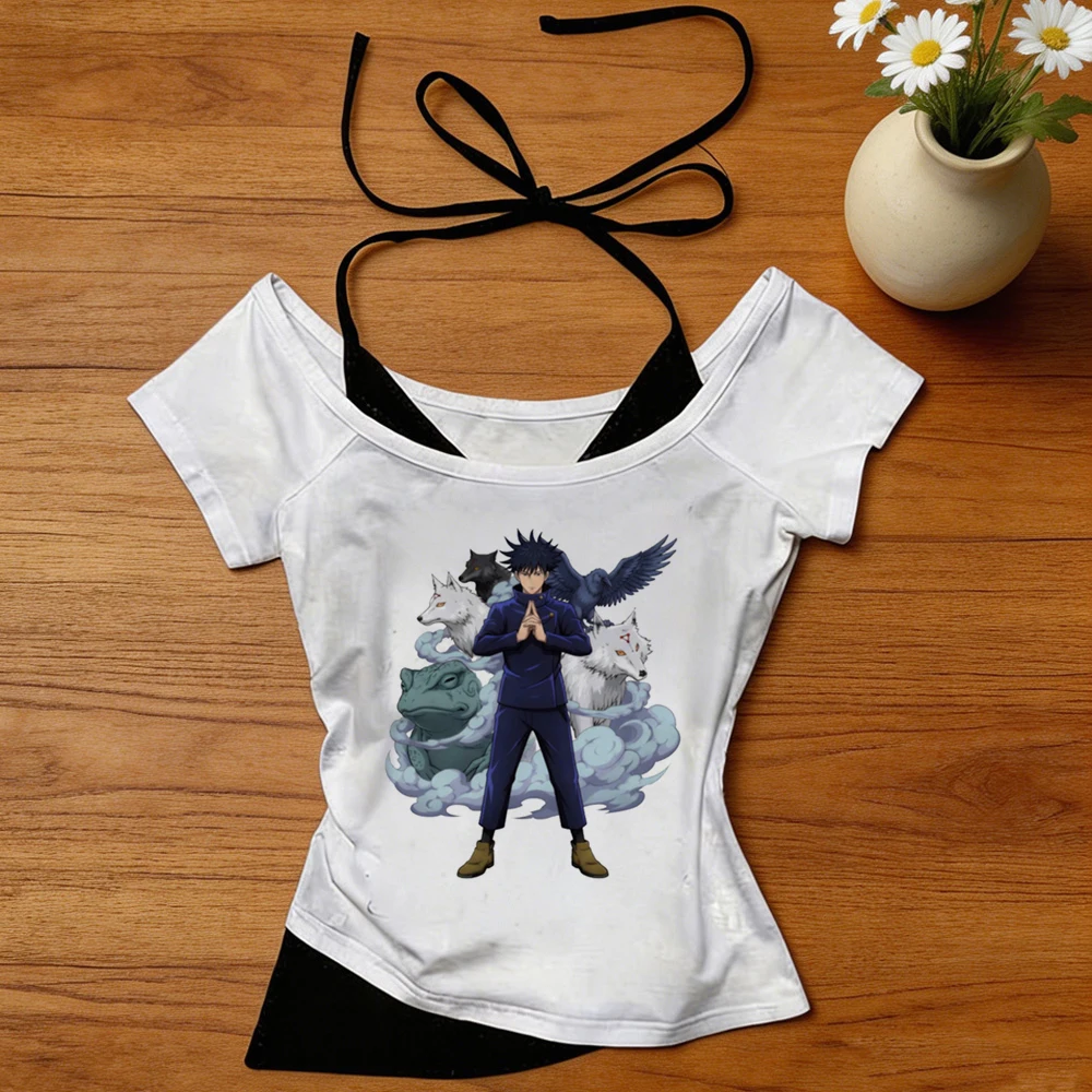 Camiseta Corta Jujutsu Kaisen, - Vintage Fashion For Sale reseña y precio