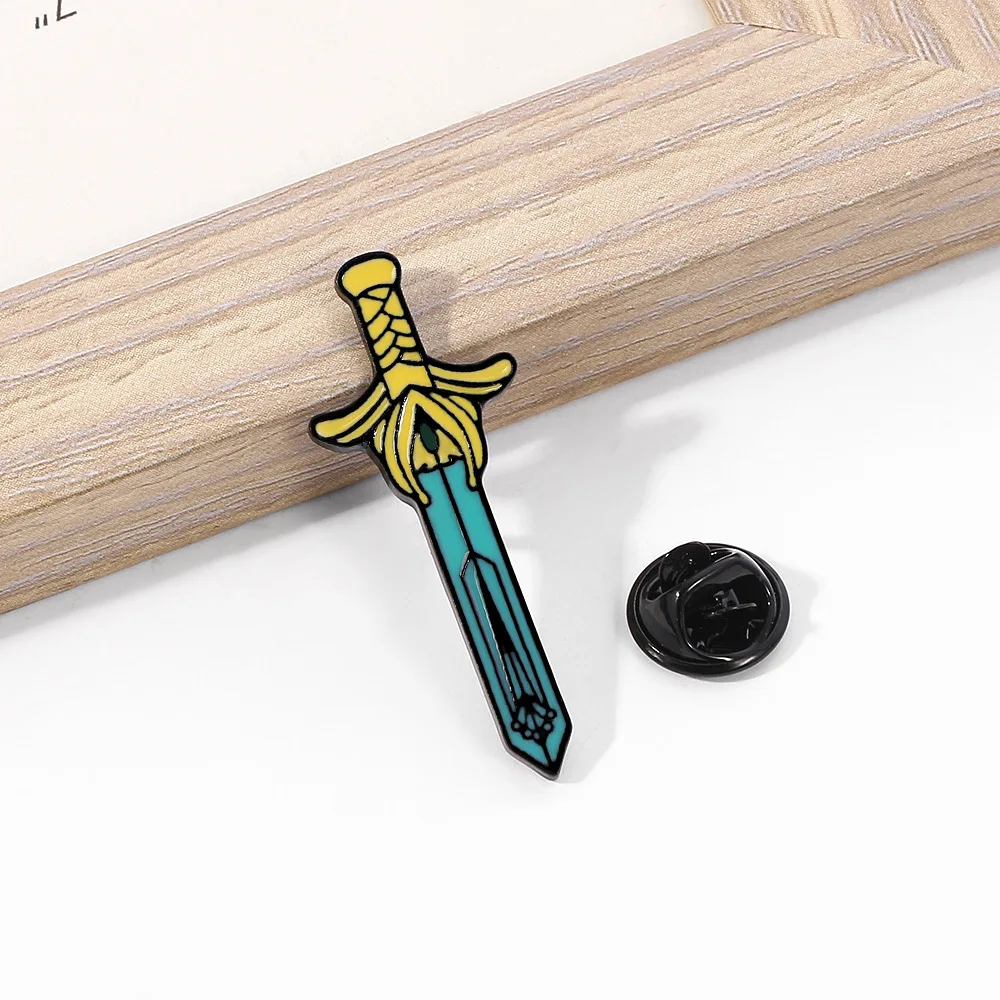 She-Ra Princess of Power Sword Enamel Pin for Backpack Creative Brooch Badges Collection Gifts for Fans