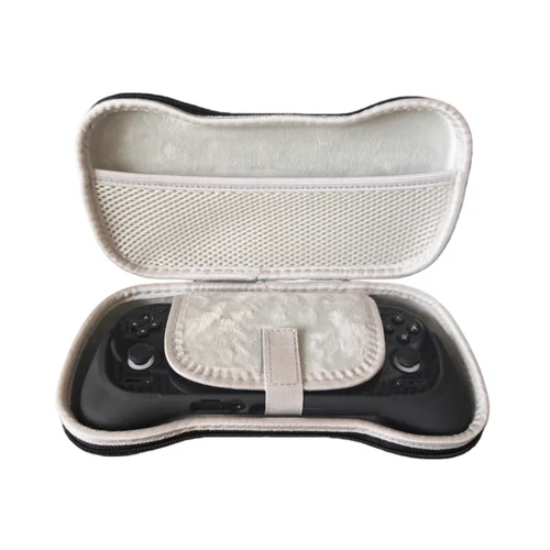 Imagen 1 del producto Bolsa de transporte grande para consola de juegos Retroid Pocket 6, funda de almacenamiento con agarre de TPU a prueba de golpes RP6