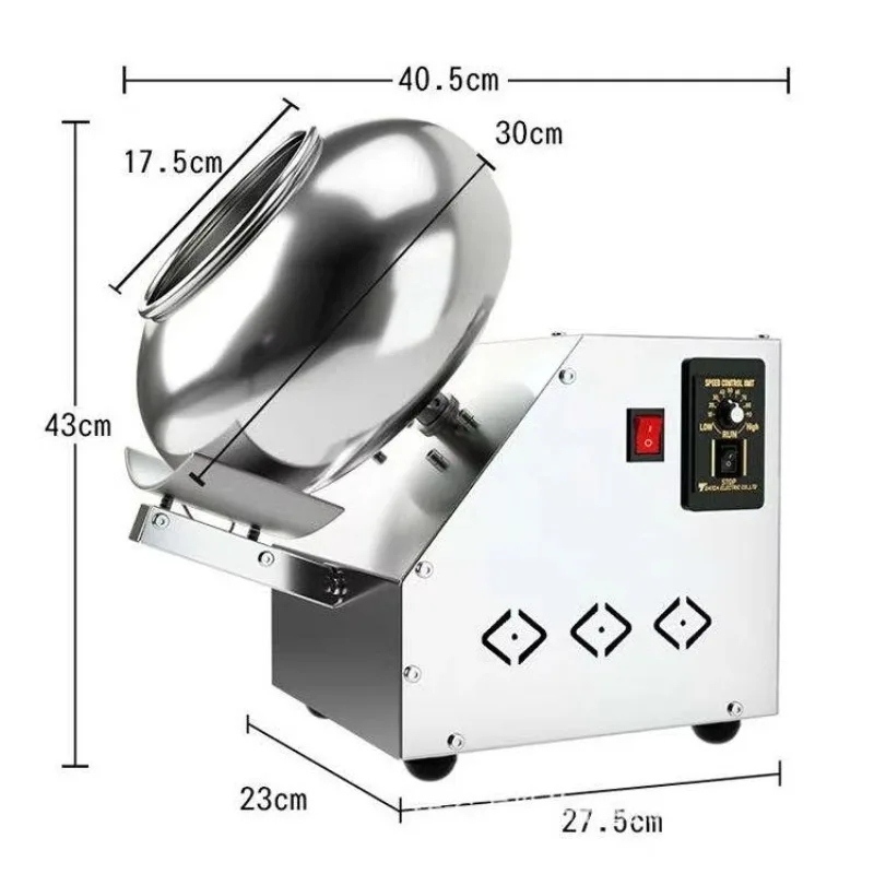 

Commercial Electric Heating Function Chocolate Almond Nut Coating Machine Peanut Sugar Coating Machine
