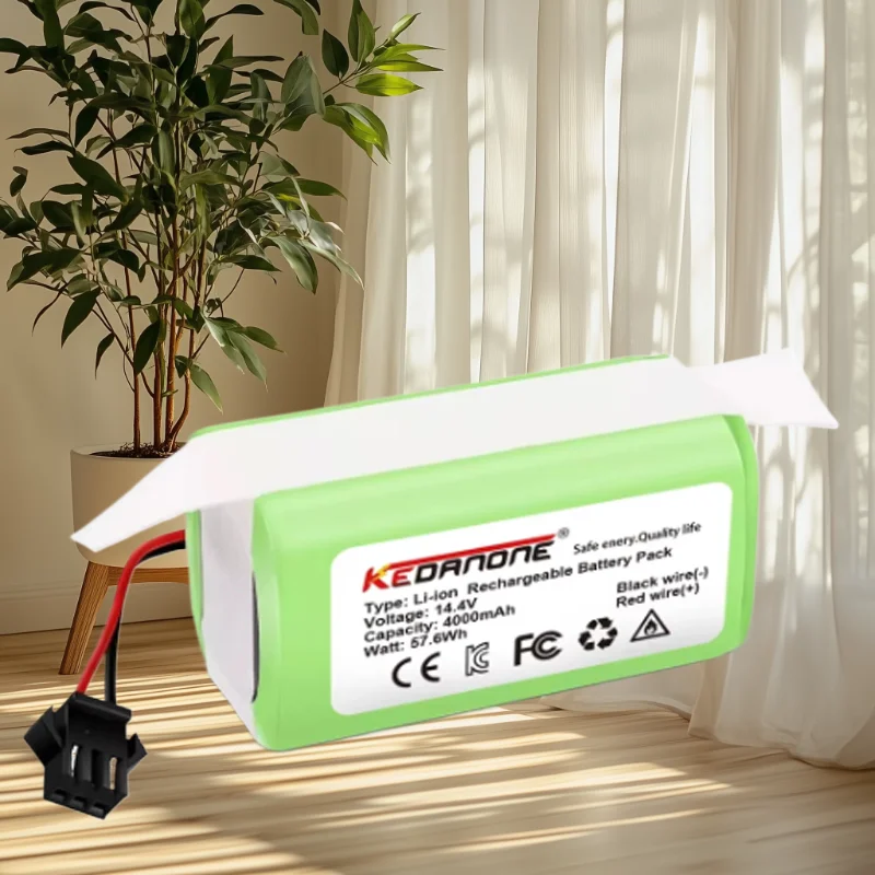 2600mAh/4000mAh Li-ion 14.4V Battery for Conga Excellence 950 990 1090 1790 1990 Deebot N79S N79 DN622 Eufy Robovac 11S 12 X500