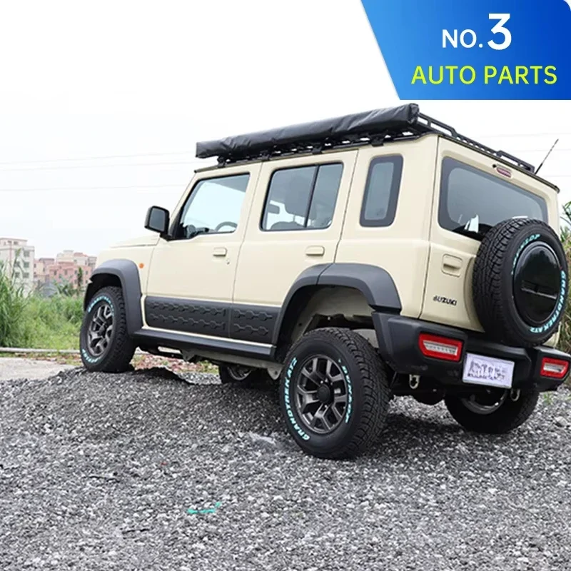 For Suzuki New JIMNY 2023 2024 5 door Body Exterior Side Door Protect Trim Strip Cover High Quality ABS Refits Accessories
