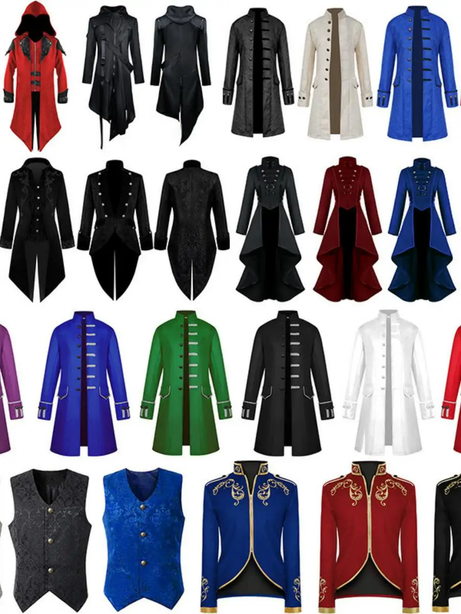 ex منتصف طول loween الكاهن زي رداء يرتدى معالج الملابس Fsy المرأة ملابس للرجال مرحلة الأداء ارتداء